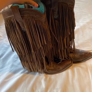 CORRAL vintage fringe boots